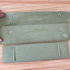 Van Cleef & Arpels Green Bracelet Pouch